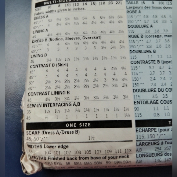 Butterick Sewing Pattern 6867 Women's Historical Dress Colonial Sizes 12-16 - Picture 3 of 5